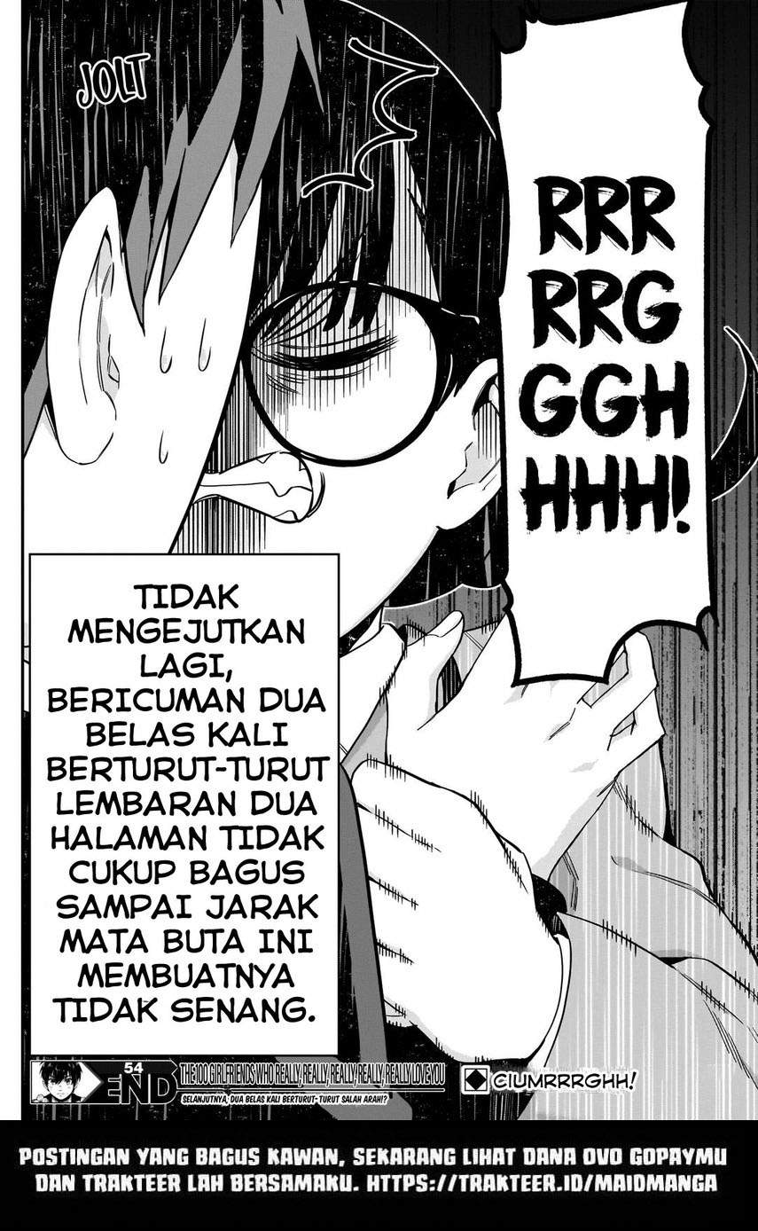 Kimi no Koto ga Dai Dai Dai Dai Daisuki na 100-ri no Kanojo chapter 54